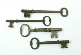 Steel Skeleton Keys - Good For Steampunk Art / Jewelry Jt174