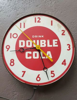 Vintage Drink Double Cola 1950 