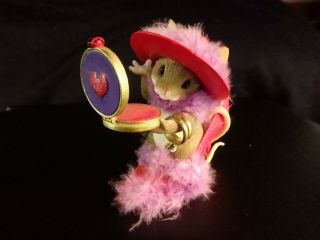 Charming Tails,  " Stepping Out In Style ",  By Fritz & Floyd,  3 1/2 " Tall By 3 1/2