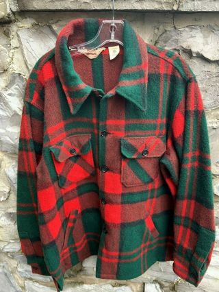 Bsa Vintage Boy Scouts Of America Pedro Jacket Wool Executive Scout Size Xl
