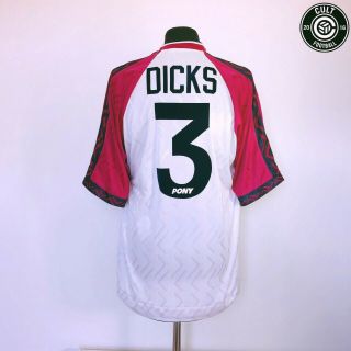 Dicks 3 West Ham United Pony Vintage Third 3rd Football Shirt (l) 1994/96
