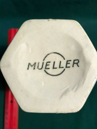 Mueller Co.  Decatur,  Illinois End of Day Vase,  6 - 7/8 