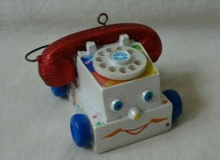 Department 56 2013 Mattel Fisher Price Chatter Phone Ornament