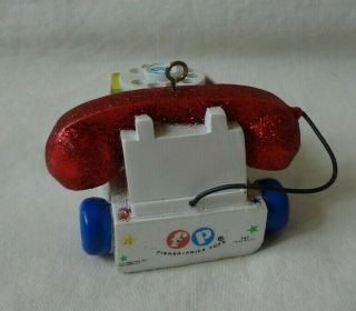 Department 56 2013 Mattel Fisher Price Chatter Phone Ornament 2