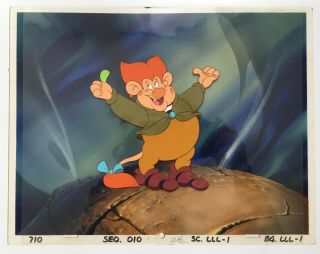 Don Bluth - Troll In Central Park - 1994 - One Set - Up And One Promotion Cel