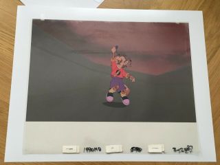 Don Bluth - Troll in Central Park - 1994 - one set - up and one promotion cel 2