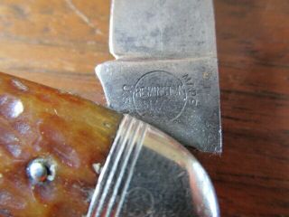 Vintage REMINGTON Single Blade Toothpick Pocket Knife BEAUTY 3