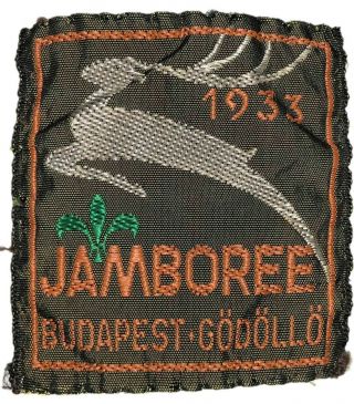 Scouts World Jamboree 1933 Badge Patch Tape