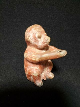 Pre - Columbian Mayan Monkey From Guatemala.  Ca.  600 Ad