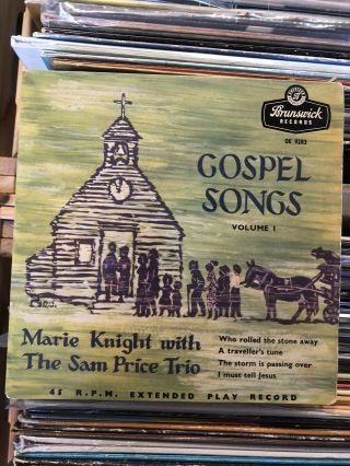 Marie Knight ‘gospel Songs Vol 1’ Very Rare Gospel Vinyl Ep