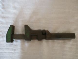 Vintage Billings 12 3/4 " Railroad Adjustable Monkey Pipe Wrench