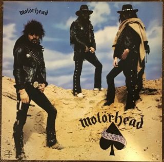 Motorhead Ace Of Spades Vinyl Record Lp - 1980 Mercury Press