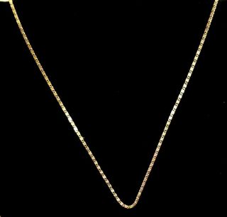 Vintage Milor 18k Gold Necklace 24 " Made In Italy 4.  25 Grams