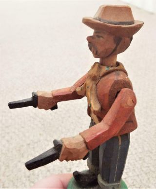 Gunslinger Vintage Anri Wooden Mechanical Bottle Stopper