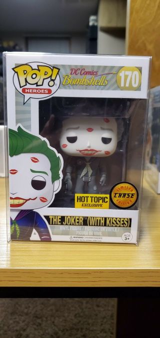 Funko Pop Dc Heroes 170 Dc Comics Bombshells The Joker (with Kisses) Chase Excl