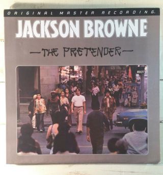 Nm Jackson Browne The Pretender Lp Mobile Fidelity Mofi Mfsl 1 - 055 Japan 1982