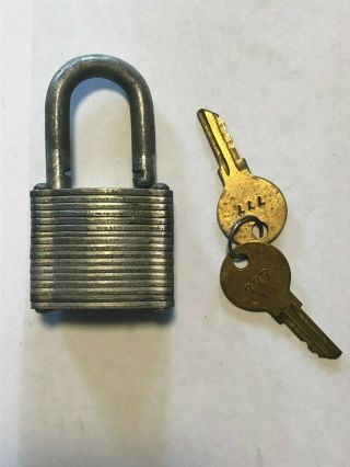Vintage Fraim 666 Safe Padlock And Hardware Co Lock With 2 Keys 777