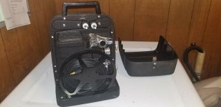 Vintage Movie Projector Bell & Howell 8mm Model 256 Auto Load W/ Take Up Reel