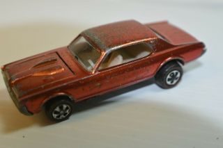 1968 100 Hot Wheels Redline Orange Custom Cougar