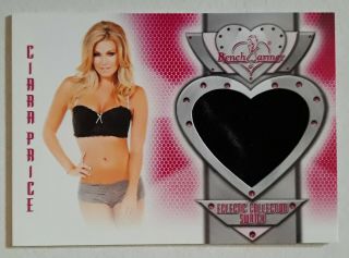 Ciara Price 2014 Benchwarmer Eclectic Swatch Card