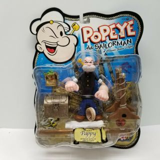 Poopdeck Pappy Series 2 Popeye The Sailorman 5 " Figure 2001 Mezco