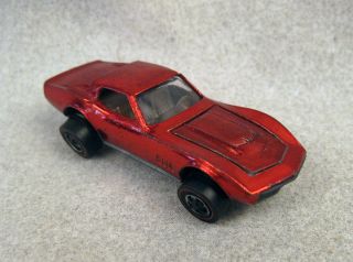 1968 Red Custom Corvette Redline Hot Wheels Mattel Us