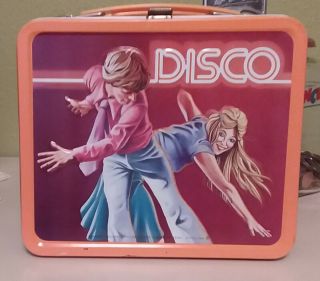 1979 Aladdin Industries Disco Lunchbox & Thermos Set - Extremely
