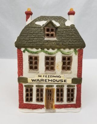 Dickens Village Series A Christmas Carol M Fezziwig Warehouse Dept 56 Ceramic