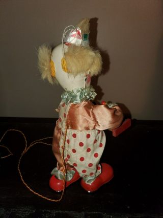 Vintage Battery Operated Blinky The Clown Battery Operated Toy 3