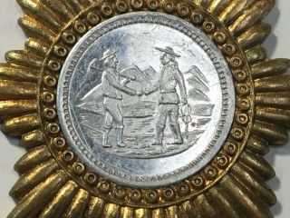 Very Rare 1897 Festival of Mountain & Plain Medal/ Pendant Colorado Fair Coin 3