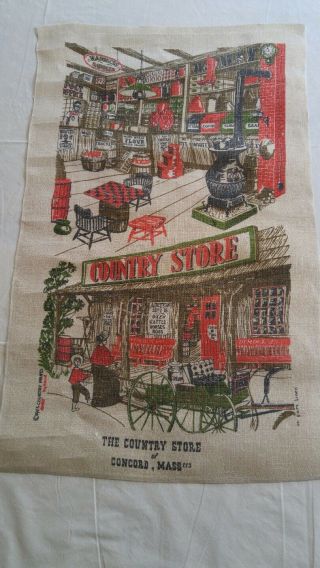 Vintage Country Linen Wall Hanging