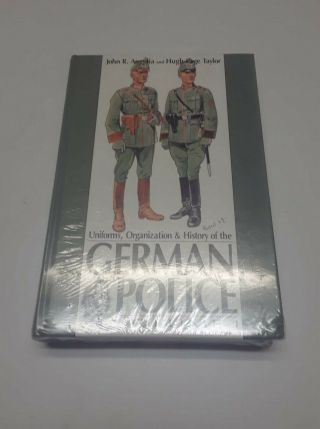 Bender Ww2 Book Uniforms Organization History Of German Police Vol.  1 Angolia Nos
