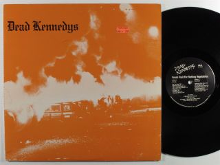 Dead Kennedys Fresh Fruit I.  R.  S.  Lp Vg,  With Poster