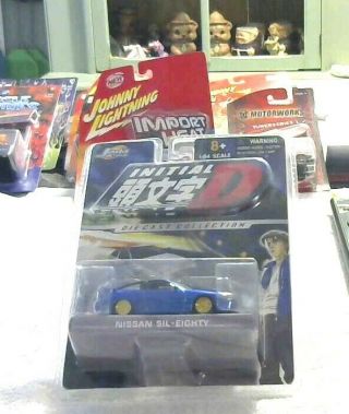 Jada Toys Initial D Blue Nissan Sil Eighty 1:64 Die Cast Car