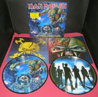 Iron Maiden The Final Frontier - 2 X Picture Lp Disc,  Gatefold - Emi,  2010 - Ex