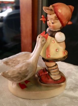 Goebel Hummel Figurine 47,  3/0 " Goose Girl " Goebel V Bee Mark 4 "