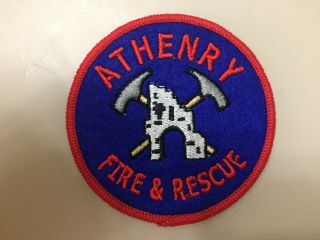 Irish Patch Athenry Fire & Rescue Service Galway Ireland Rarity