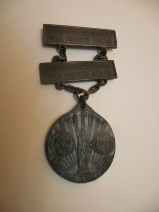 Boy Scout World War 2nd 3rd Liberty Loan Campaign Medal Treasury Service Award