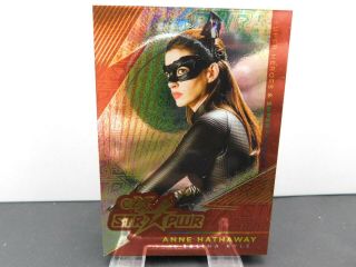 2019 Cryptozoic Czx Heroes Villains Str Pwr S23 Anne Hathaway As Selina