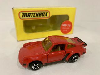 Matchbox - Rare Japan Release Porsche 930 / 911 Turbo