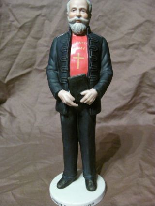 Vntg 1980s Commissioner George Scott Railton Figurine Salvation Army Numbered
