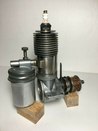 Brown Junior 60 Vintage Ignition Model Engine For Model Airplane And Thethercar