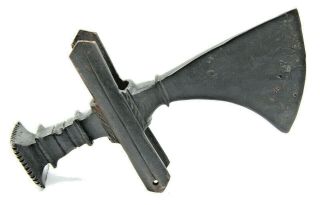 Ancient Rare Viking European Medieval Iron Battle Axe Hammer Beak 14 - 16 Ad