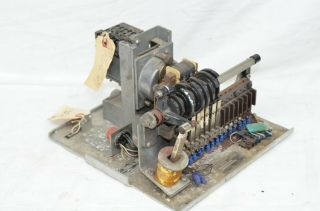 Vintage Econolite Traffic Signal Light Timer Controller Box Mechanical Switch Ny