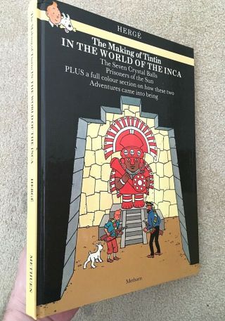Making of Tintin: World of the Inca Methuen 1st Edition 1985 Herge EO 2