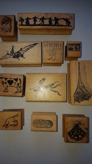 All Night Media,  Vintage,  Rubber Stamps