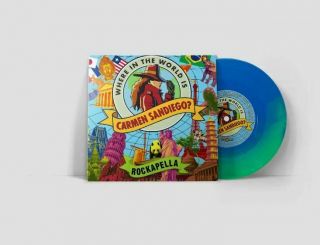 Where In The World Is Carmen San Diego Vinyl Record Soundtrack 7 " Lp Rockapella