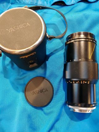 Vintage Yashica Yashinon Tomioka 60mm 1:2.  8 35mm Macro Camera Lens,  More_b6
