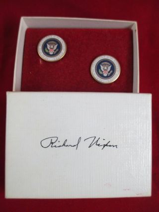 Nixon Presidential Seal Cufflinks