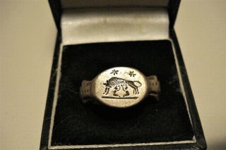 Roman Silver Ring With 